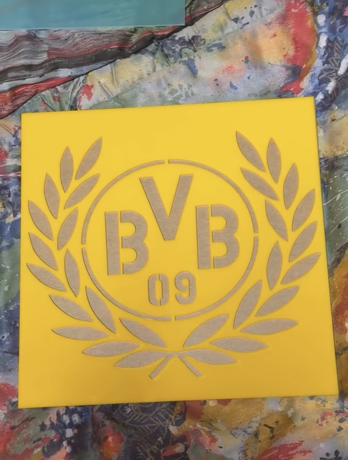 BVB Logo mit Lorbeerkranz