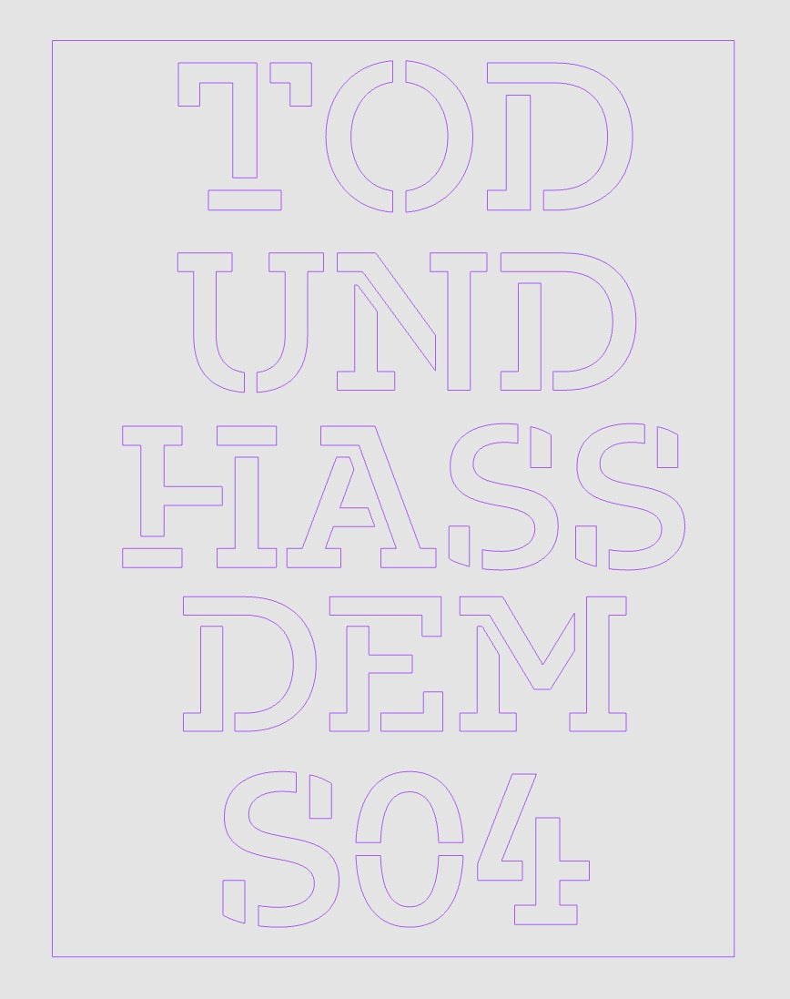 TOD UND HASS DEM/DER