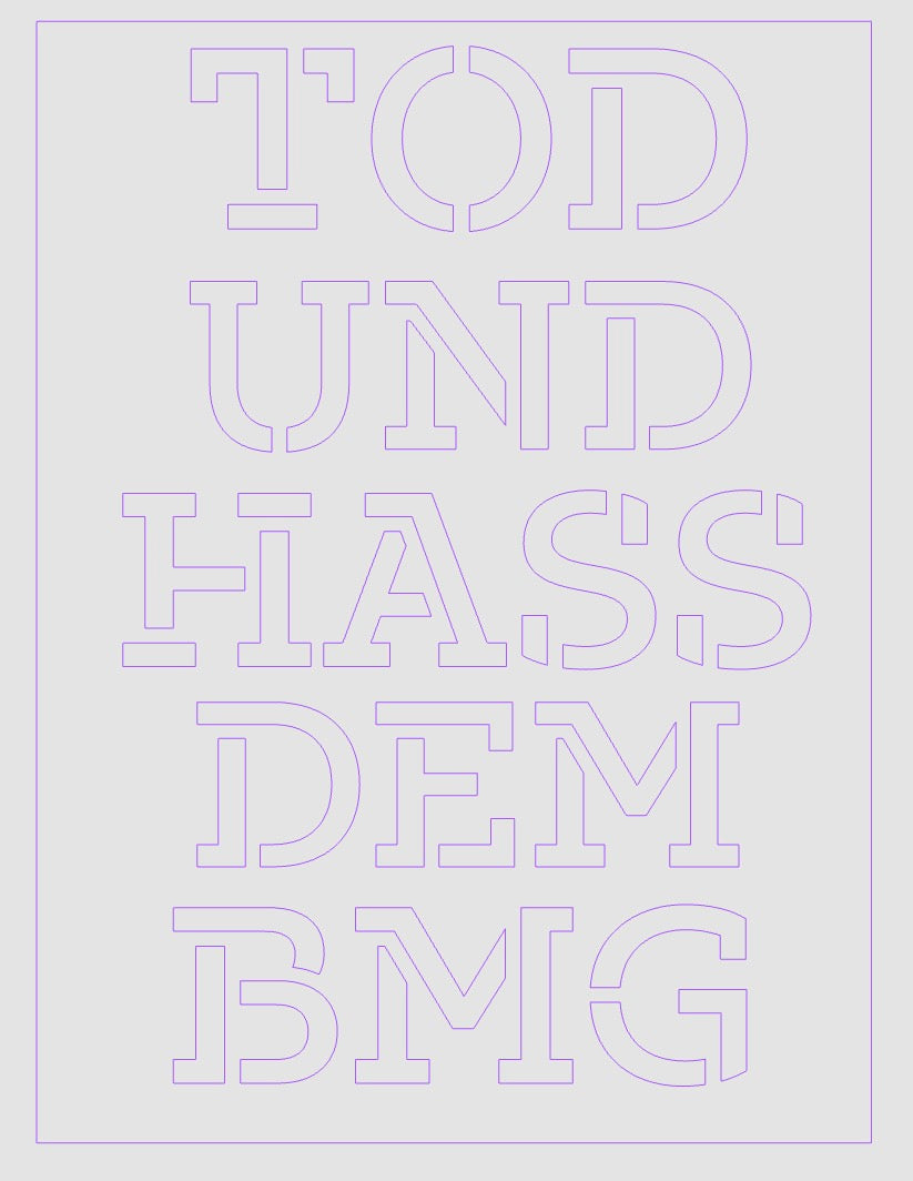 TOD UND HASS DEM/DER