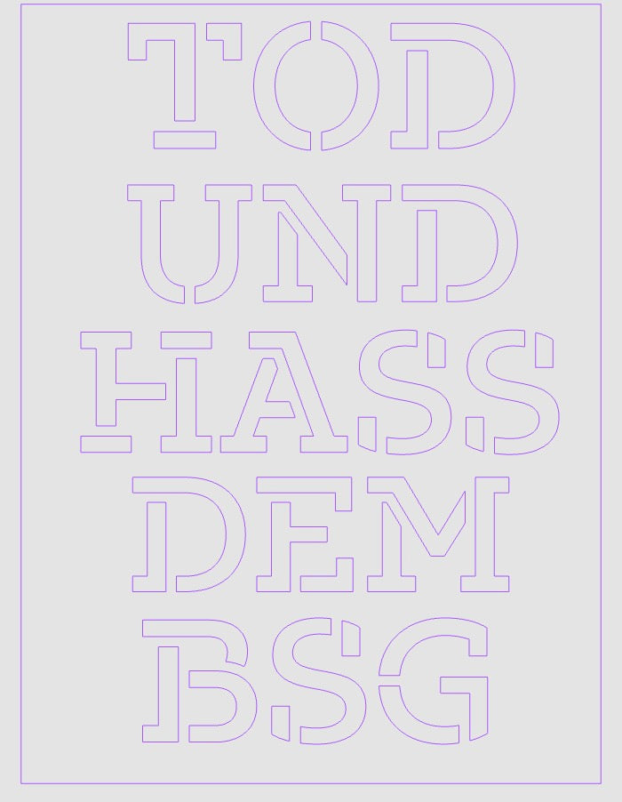 TOD UND HASS DEM/DER