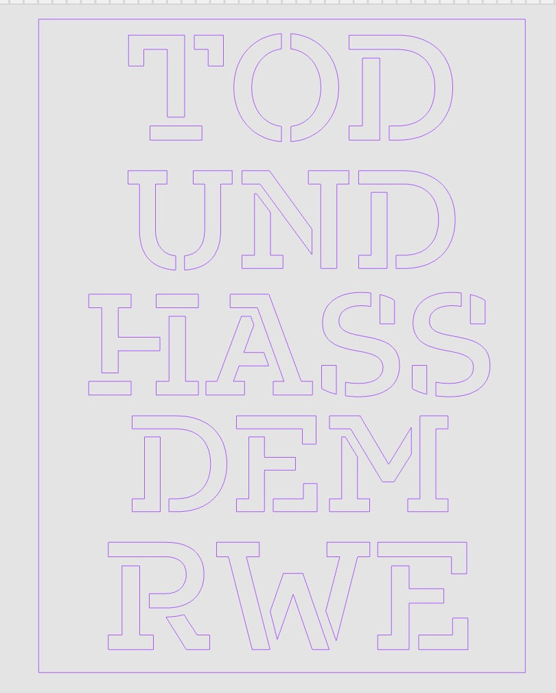 TOD UND HASS DEM/DER