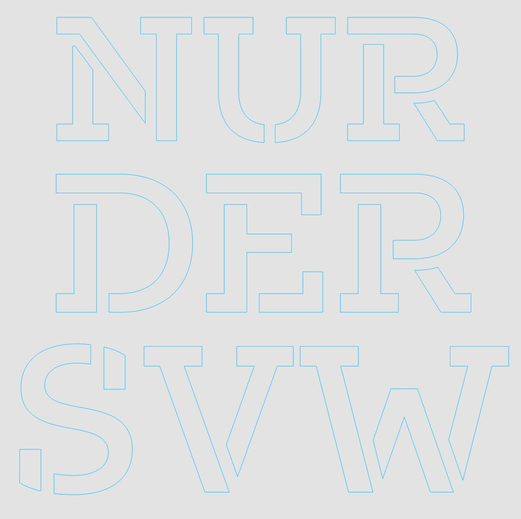 NUR DER/DIE …